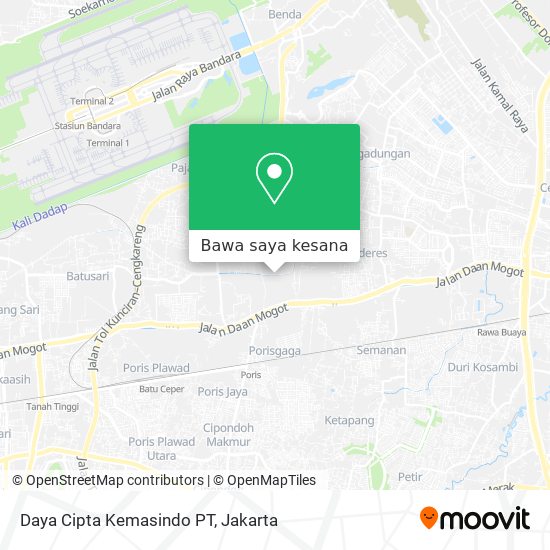 Peta Daya Cipta Kemasindo PT