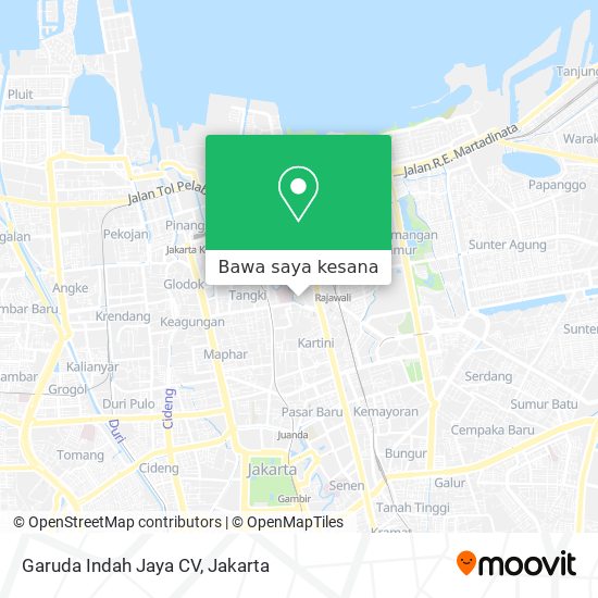 Peta Garuda Indah Jaya CV