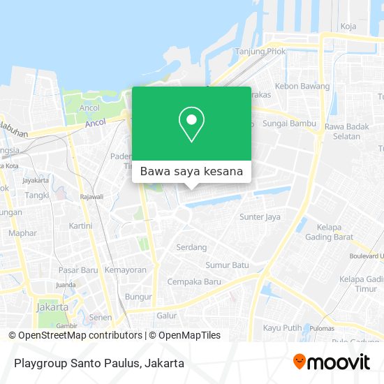 Peta Playgroup Santo Paulus