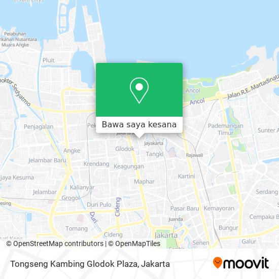 Peta Tongseng Kambing Glodok Plaza