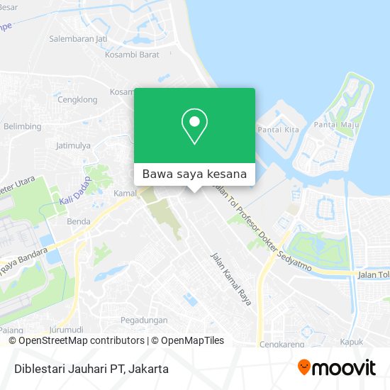 Peta Diblestari Jauhari PT