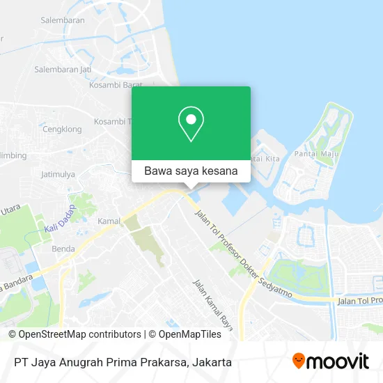 Peta PT Jaya Anugrah Prima Prakarsa