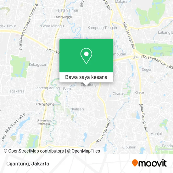 Peta Cijantung
