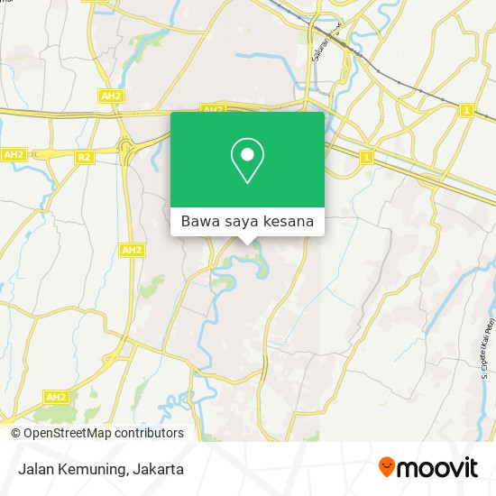 Peta Jalan Kemuning