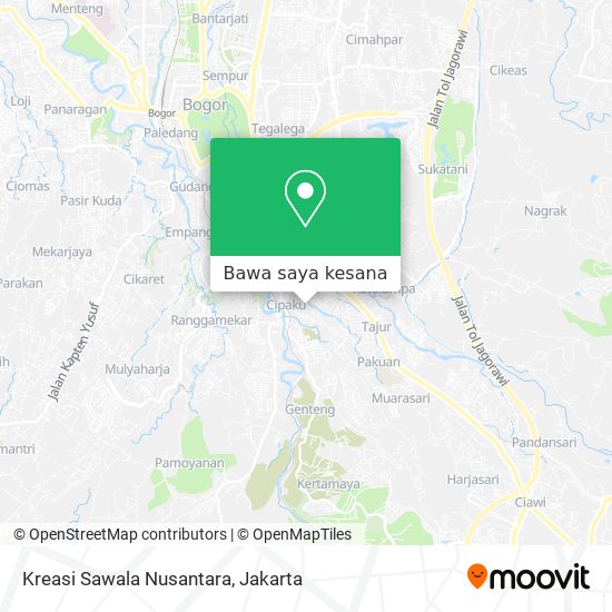 Peta Kreasi Sawala Nusantara