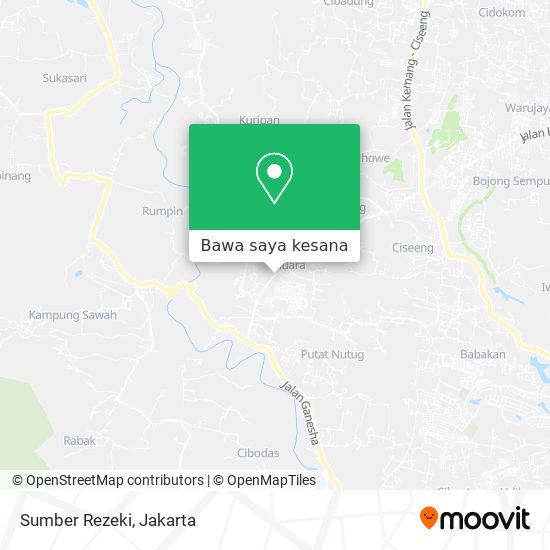 Peta Sumber Rezeki