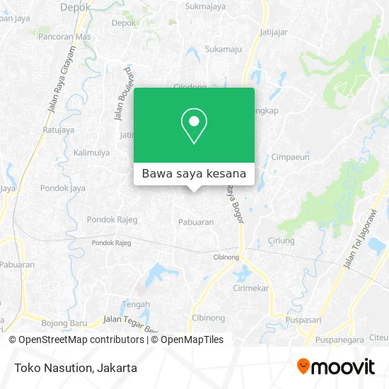 Peta Toko Nasution