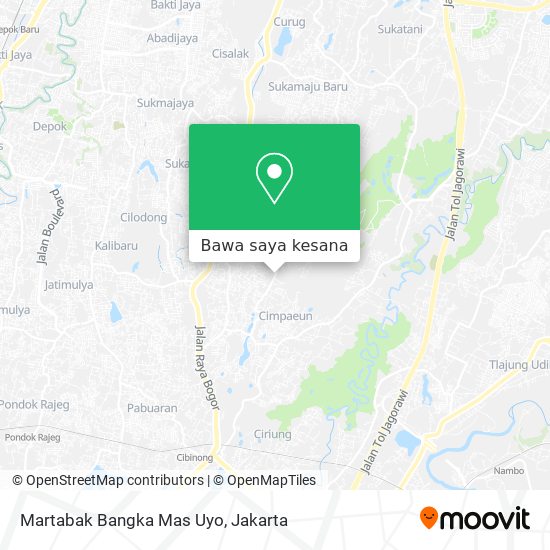 Peta Martabak Bangka Mas Uyo