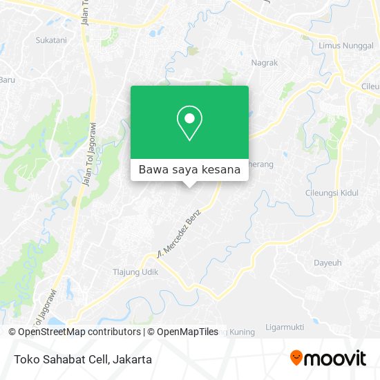 Peta Toko Sahabat Cell