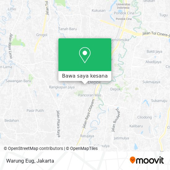 Peta Warung Eug