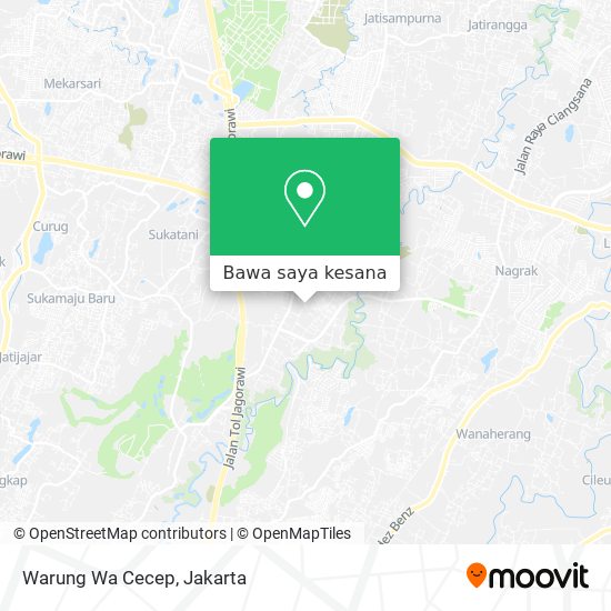 Peta Warung Wa Cecep