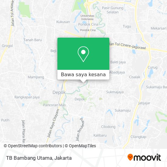 Peta TB Bambang Utama