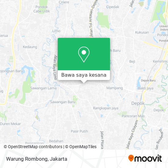 Peta Warung Rombong