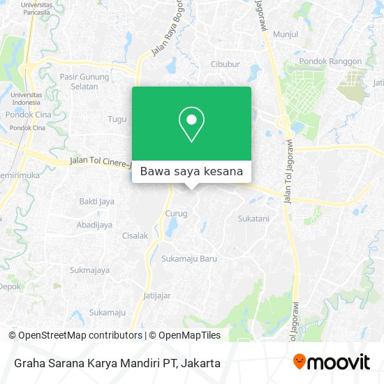 Peta Graha Sarana Karya Mandiri PT