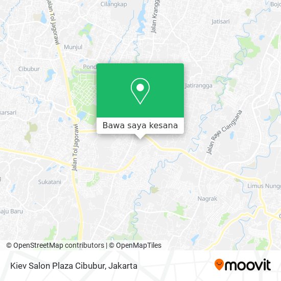 Peta Kiev Salon Plaza Cibubur