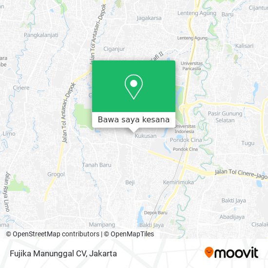 Peta Fujika Manunggal CV