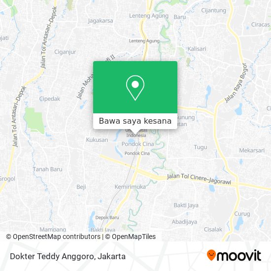 Peta Dokter Teddy Anggoro