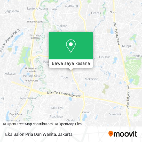 Peta Eka Salon Pria Dan Wanita