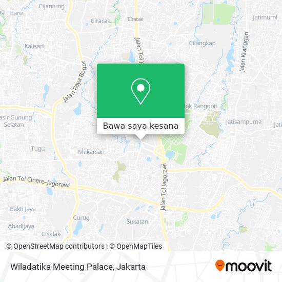 Peta Wiladatika Meeting Palace