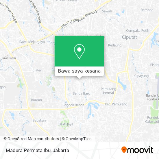 Peta Madura Permata Ibu