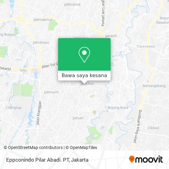Peta Eppconindo Pilar Abadi. PT