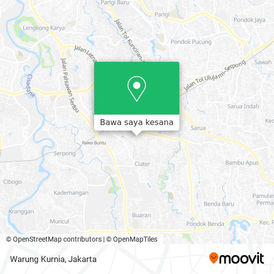 Peta Warung Kurnia