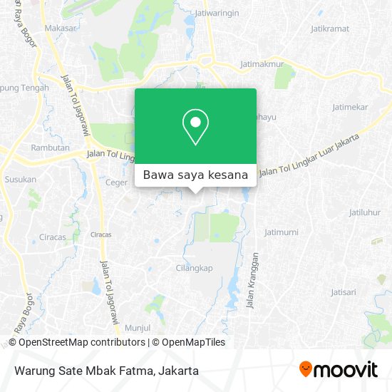 Peta Warung Sate Mbak Fatma