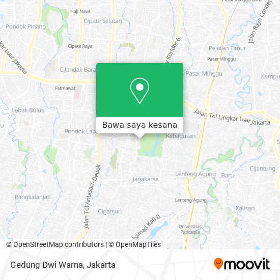 Peta Gedung Dwi Warna