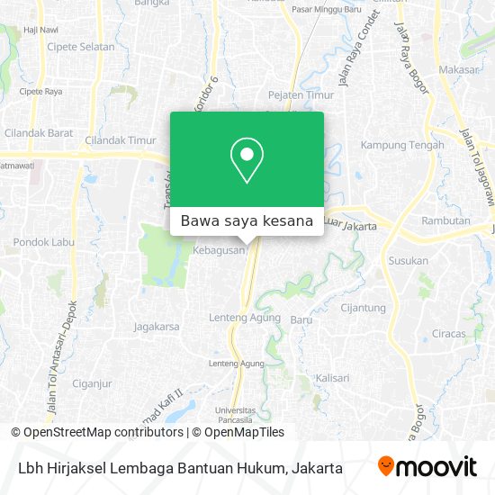 Peta Lbh Hirjaksel Lembaga Bantuan Hukum