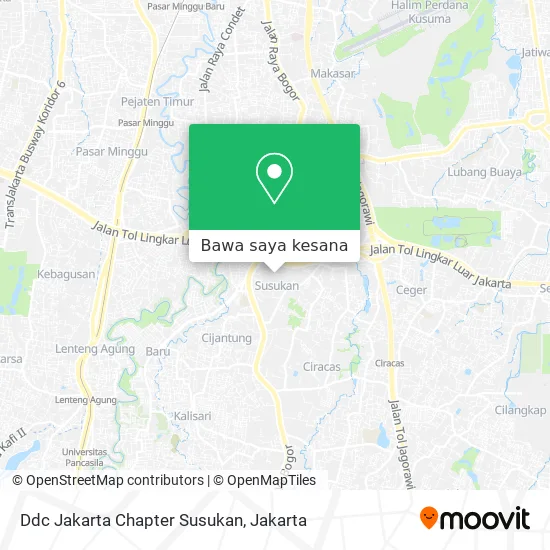 Peta Ddc Jakarta Chapter Susukan