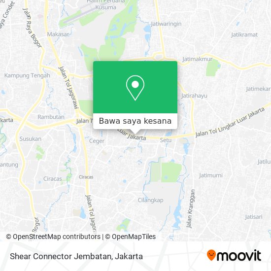 Cara ke Shear Connector Jembatan di Jakarta Timur menggunakan Bis atau