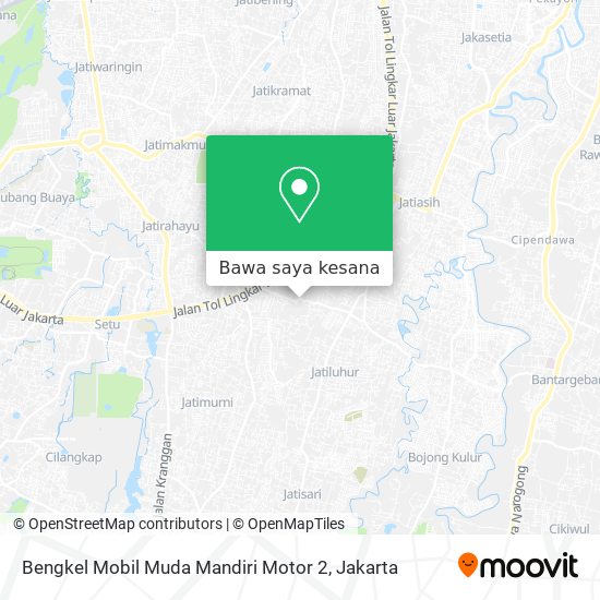 Peta Bengkel Mobil Muda Mandiri Motor 2