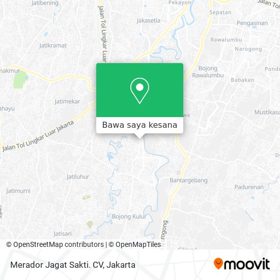 Peta Merador Jagat Sakti. CV