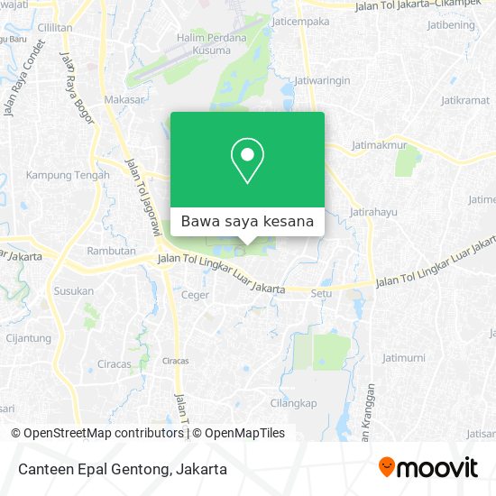 Peta Canteen Epal Gentong