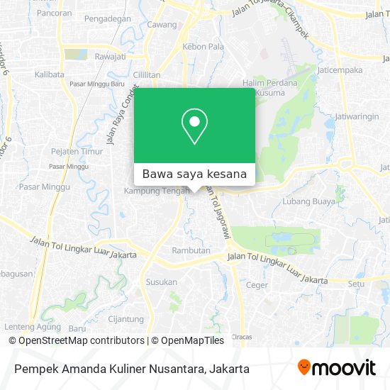 Peta Pempek Amanda Kuliner Nusantara