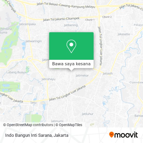 Peta Indo Bangun Inti Sarana