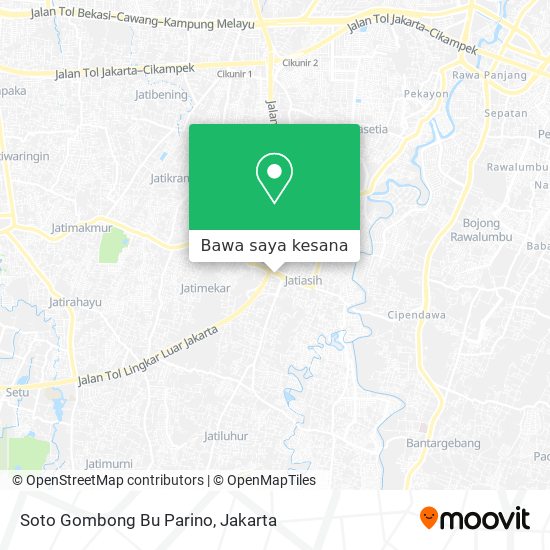 Peta Soto Gombong Bu Parino