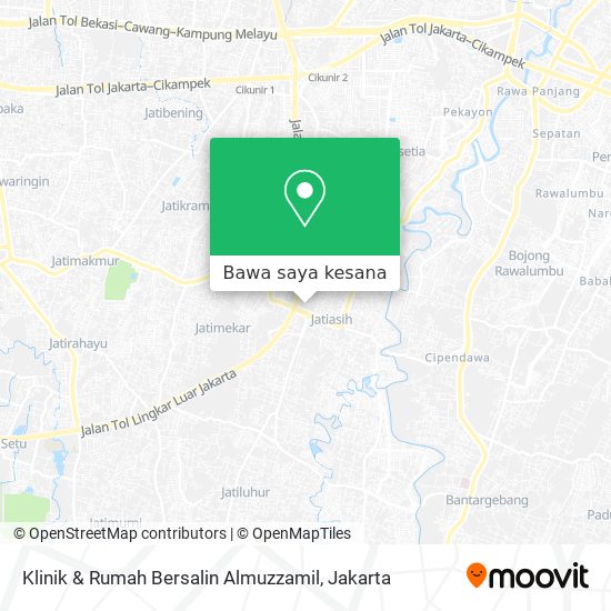 Peta Klinik & Rumah Bersalin Almuzzamil