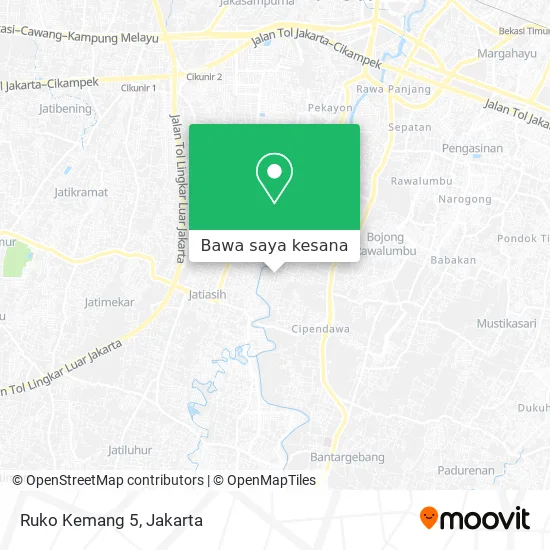 Peta Ruko Kemang 5