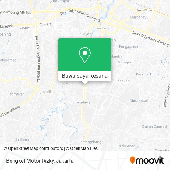 Peta Bengkel Motor Rizky