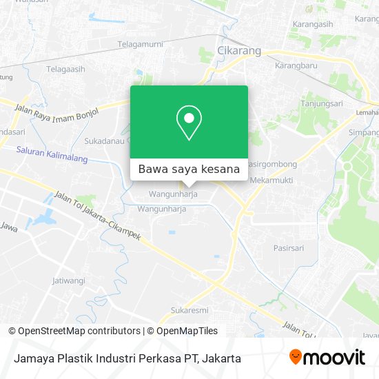 Peta Jamaya Plastik Industri Perkasa PT