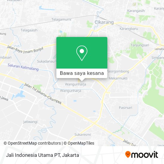 Peta Jali Indonesia Utama PT