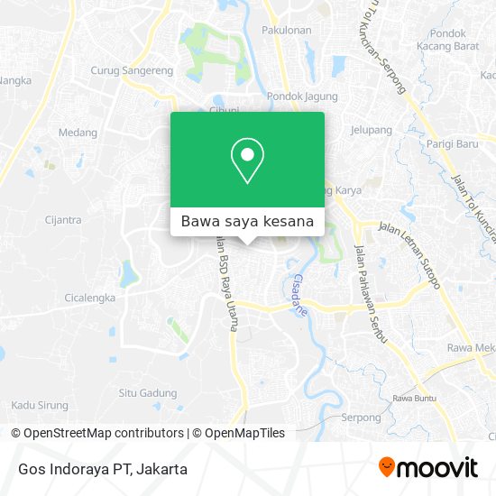 Peta Gos Indoraya PT