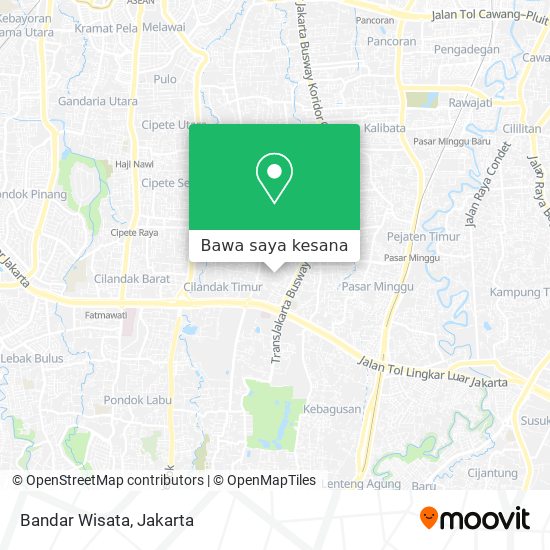 Peta Bandar Wisata