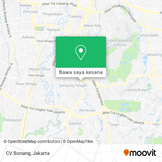 Peta CV Bonang