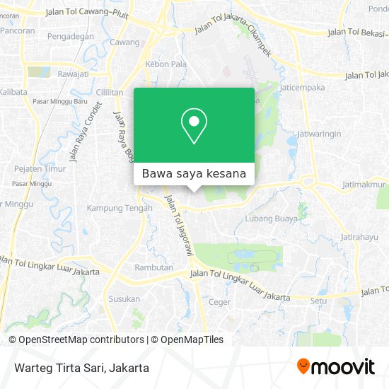 Peta Warteg Tirta Sari