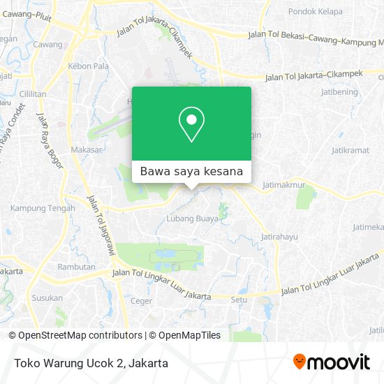 Peta Toko Warung Ucok 2