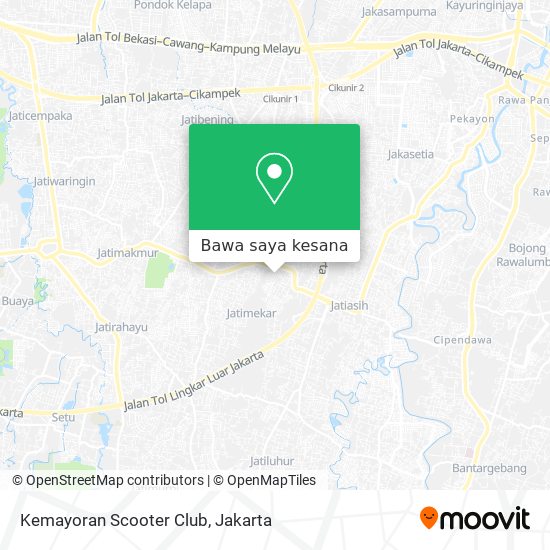 Peta Kemayoran Scooter Club