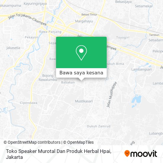 Peta Toko Speaker Murotal Dan Produk Herbal Hpai