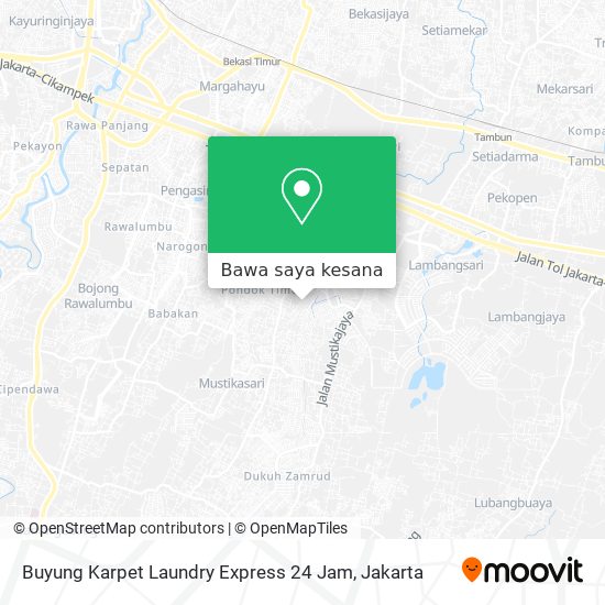 Peta Buyung Karpet Laundry Express 24 Jam